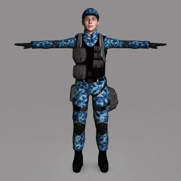swat female 01 ma - Swat Female 01 by ignisfatuus